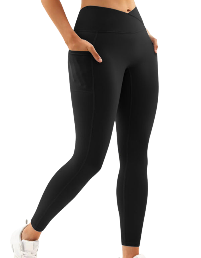 SHOPIQAT New Women's High Waist Hip Pocket Yoga Leggings - Premium from shopiqat - Just $6.950! Shop now at shopiqat